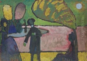 Abend Im Park by Wassily Kandinsky