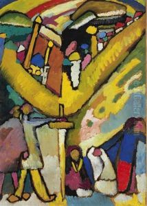 Studie Fur Improvisation 8 by Wassily Kandinsky