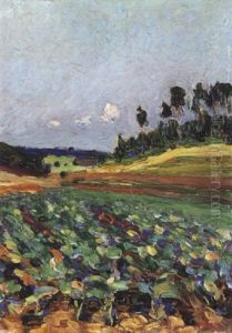 Landschaft Bei Regensburg by Wassily Kandinsky