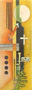 Zum Rosa (toward Pink) by Wassily Kandinsky