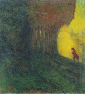 Der Rote Dichter by Wassily Kandinsky