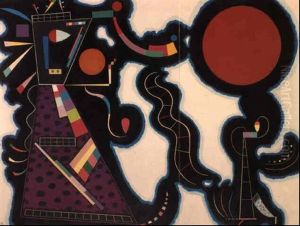 Der Rote Kreis by Wassily Kandinsky
