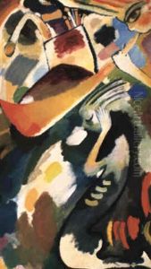 Das Jungste Gericht by Wassily Kandinsky