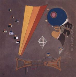 Au Milieu by Wassily Kandinsky
