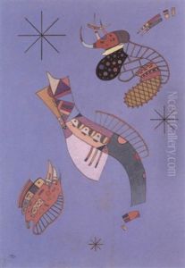 Trois Etoiles by Wassily Kandinsky
