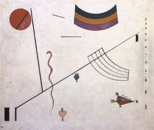 Deux Lignes by Wassily Kandinsky