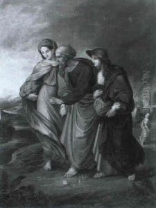 Lot Und Seine Tochter by Wilhelm Kandler