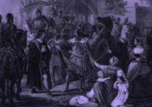 Historische Szene by Wilhelm Kandler