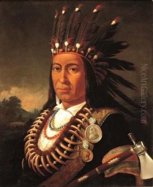 Portrait Of Maungwudaus - view 1
