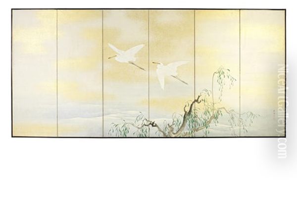 A Six-fold Screen - view 1