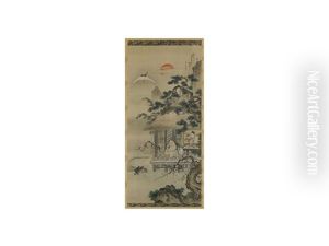 God Of Longevity by Isen'in Naganobu Kano
