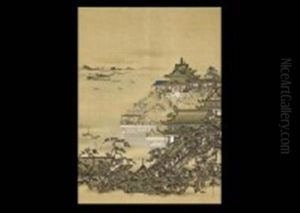 Landscape Of Rokaku by Osanobu Kano