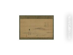 Figure And Landscape by Tanyu Kano