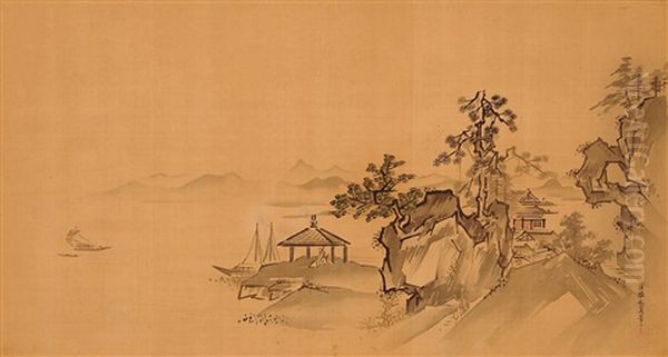 Monastery On A Rocky Seashore - view 1