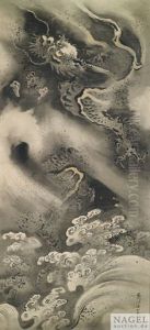 A Dragon In Clouds by Yosen'in Korenobu Kano