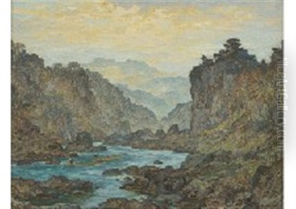 Landscape (hozu River) - view 1