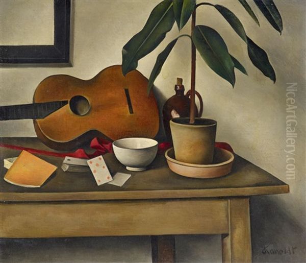 Stillleben Mit Gitarre (stillleben Vi) - view 1