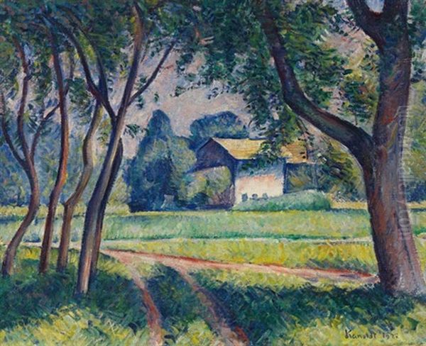 Wiesenlandschaft Mit Gehoft - view 1