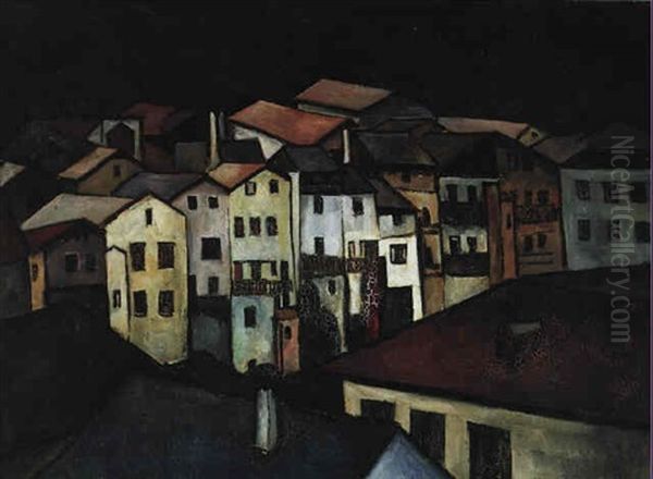 Town At Night - view 1