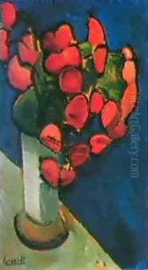 Blumen In Vase. Blumen In Vase.