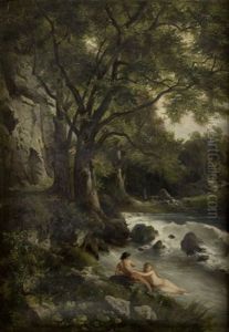 Zakochana Nimfa by Edmund Friedrich Kanoldt