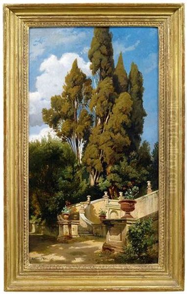 Im Park Der Villa D'este Bei Tivoli - view 1