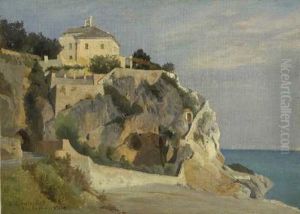 Villa Auf Einem Felsen Uber Der Meereskuste