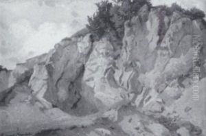 Felsige Landschaft by Edmund Friedrich Kanoldt