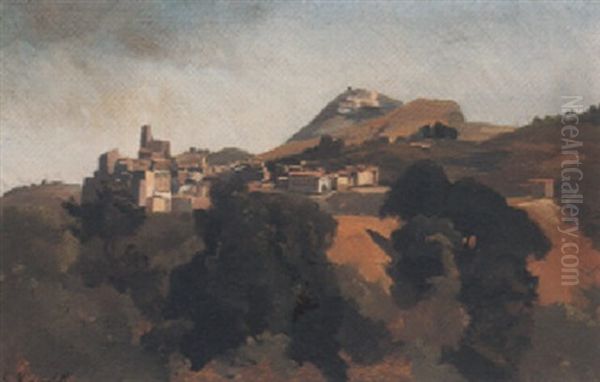 Blick Auf Olevano - view 1