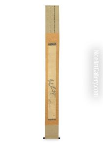 Pair Of Tall Kakejiku (hanging Scrolls) Pair Of Tall Kakejiku (hanging Scrolls)