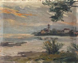 Blick Auf Wasserburg Am Bodensee by Paul Kapell