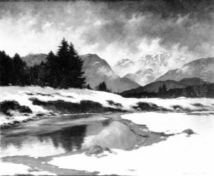 Winter Im Allgau by Adolf Kapfhammer