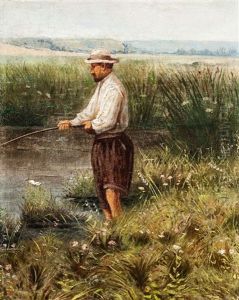 Der Angler by Albert Kappis