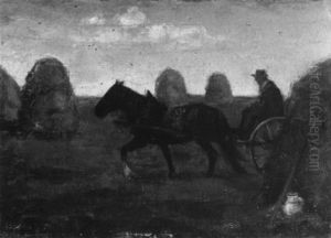 Bei Der Feldarbeit by Albert Kappis