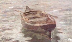 Verlassenes Ruderboot Verlassenes Ruderboot