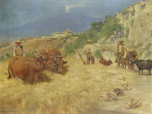 Kornernte Bei Taormina