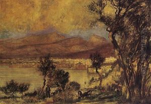 Blick Auf Sorrent by Carl Friedrich Kappstein