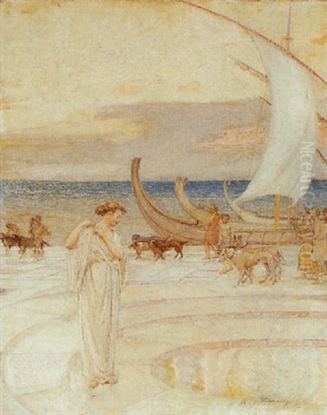 Scene De Bord De Mer - view 1