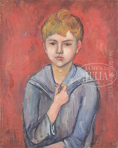 Pair Of Portraits (possibly Son And Daughter) - view 1