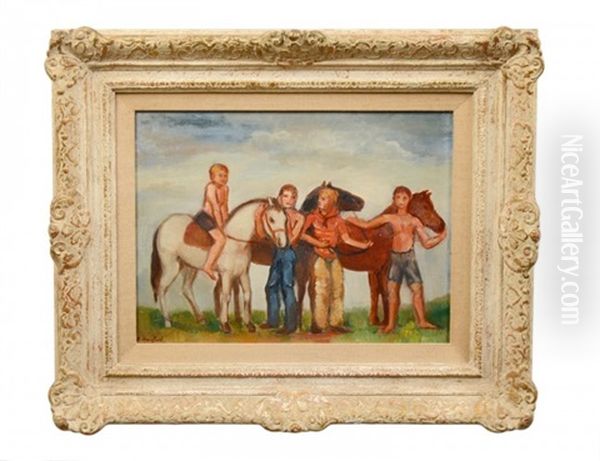 Boys With Horses - view 1