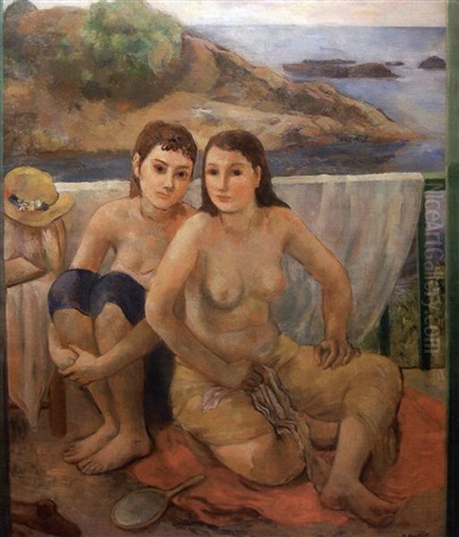 Repose On Balcony - view 1