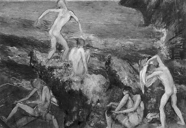 The Young Bathers - view 1