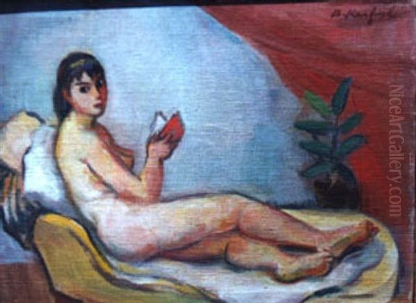 Nude With Book - view 1