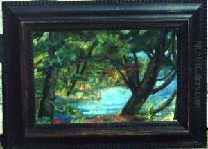 The Pond In The Woods by Bernard Karfiol