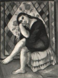 In The Dressing Room by Bernard Karfiol