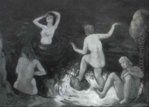 Bathers, Ogunquit by Bernard Karfiol