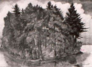 Pine Island by Bernard Karfiol