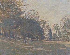 Parklandschaft Im Sommer. by Georges - Maurice Baud