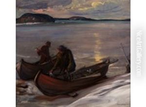 Fishermen by Aarno Karimo