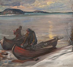 Fishermen by Aarno Karimo